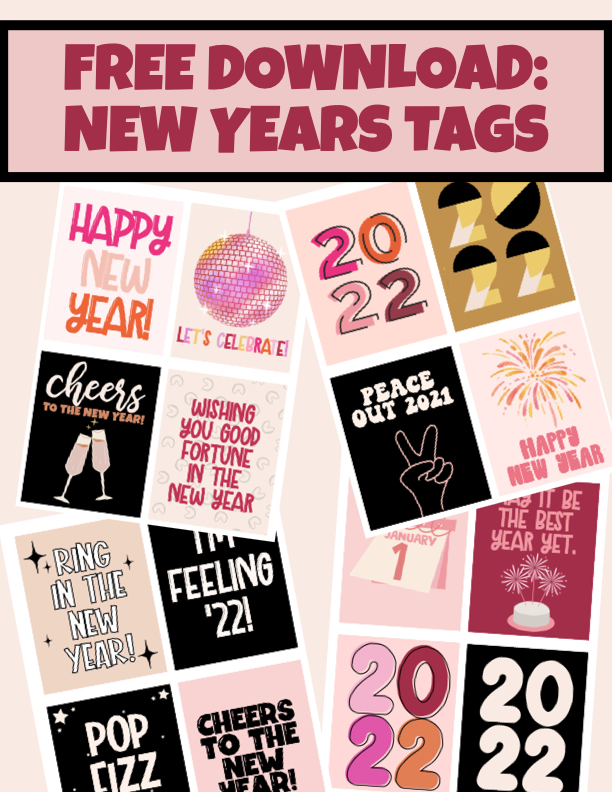 FREE DOWNLOAD: 2022 New Years Tags