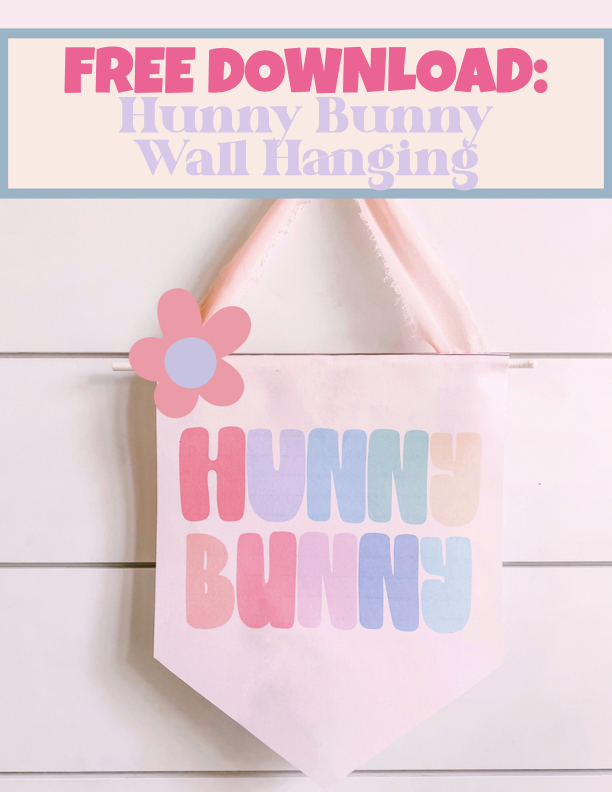 FREE DOWNLOAD: Easter Wall Hanging