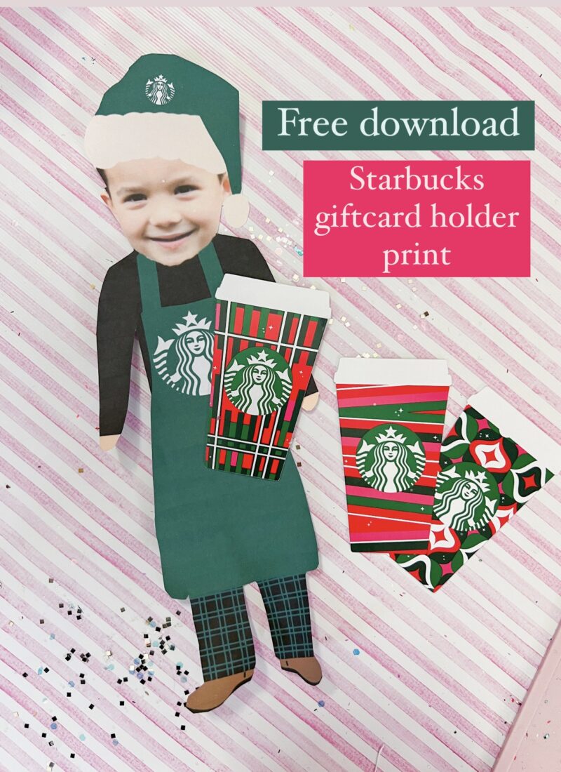 FREE DOWNLOAD: Starbucks Giftcard Print
